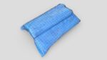 Folded Blue Tarp 3