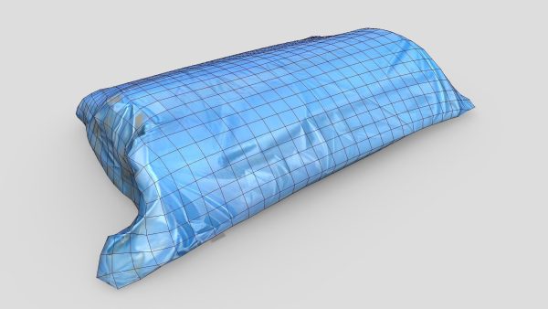 Folded Blue Tarp 3