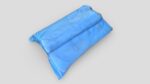 Folded Blue Tarp 3
