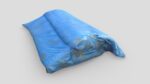 Folded Blue Tarp 3