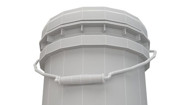 Food Grade 5l Plastic Bucket Purple Gary