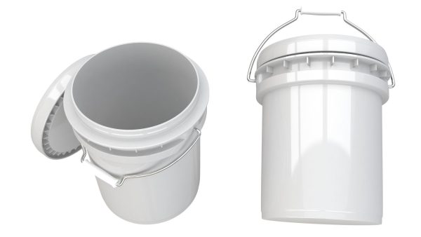 Food Grade 5l Plastic Bucket Purple Gary