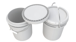 Food Grade 5l Plastic Bucket Purple Gary