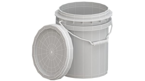 Food Grade 5l Plastic Bucket Purple Gary
