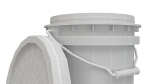 Food Grade 5l Plastic Bucket Purple Gary