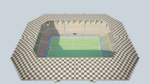 Football Soccer stadium game ready 3d model