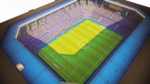 Football Soccer stadium game ready 3d model