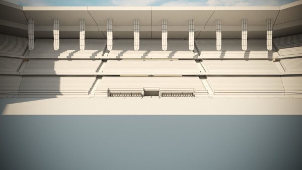 Football Soccer stadium game ready 3d model
