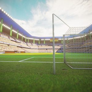 Football Soccer stadium game ready 3d model