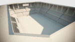 Football Soccer stadium game ready 3d model