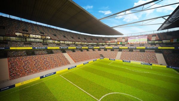 Football Soccer stadium game ready 3d model