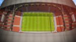 Football Soccer stadium game ready 3d model