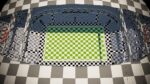 Football Soccer stadium game ready 3d model