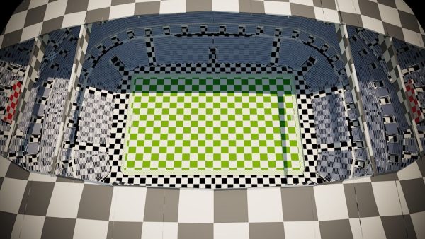 Football Soccer stadium game ready 3d model