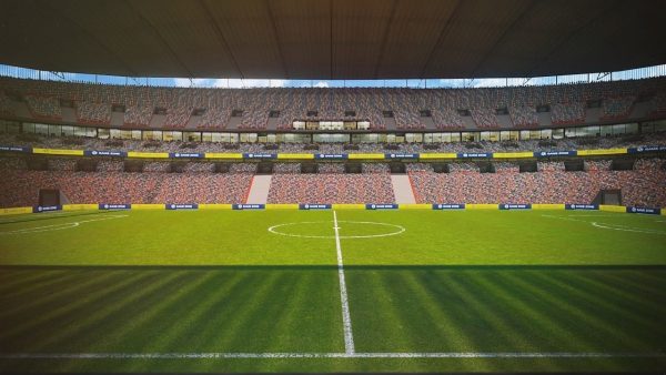 Football Soccer stadium game ready 3d model