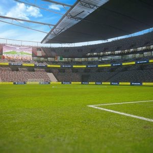 Football Soccer stadium game ready 3d model