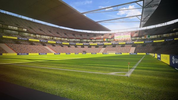 Football Soccer stadium game ready 3d model