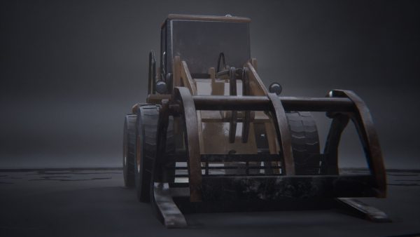 Forest wheel loader