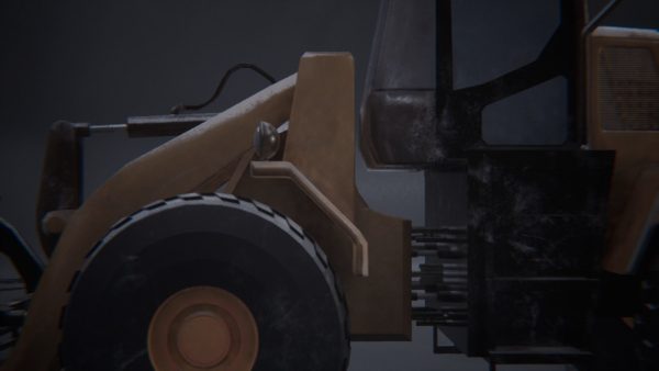 Forest wheel loader