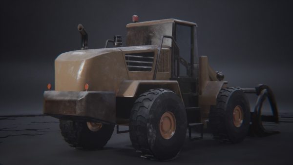 Forest wheel loader