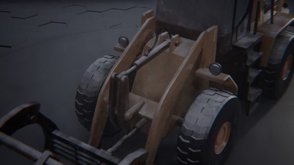 Forest wheel loader