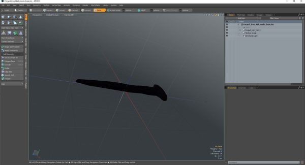 Forged Iron Nail