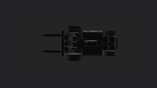 Forklift 3D Model 001