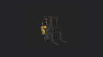 Forklift 3D Model 001