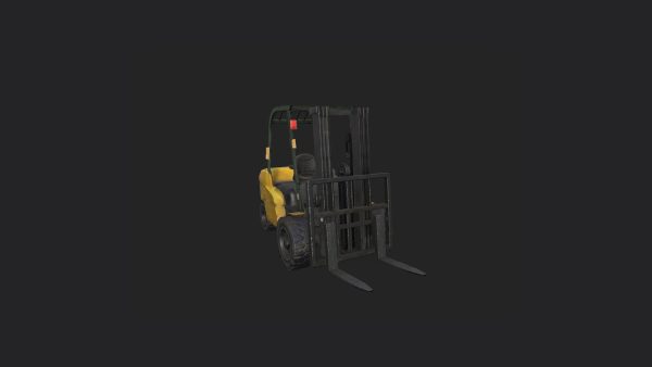 Forklift 3D Model 001