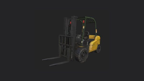 Forklift 3D Model 001