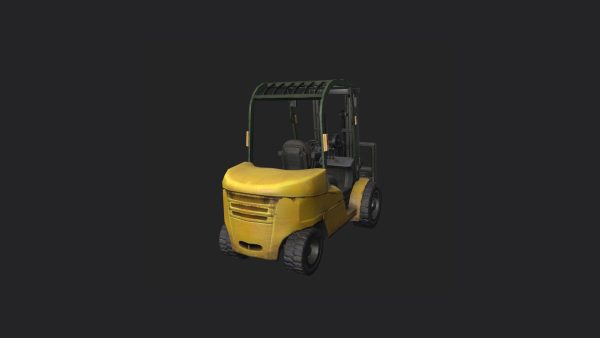 Forklift 3D Model 001