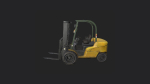 Forklift 3D Model 001