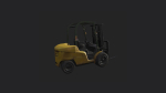 Forklift 3D Model 001