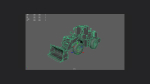 Forklift 3D Model 002