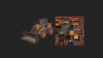 Forklift 3D Model 002
