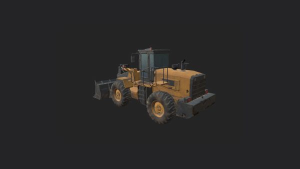 Forklift 3D Model 002