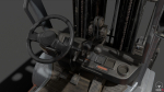 Forklift High-Poly 3D models