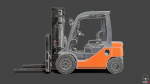 Forklift High-Poly 3D models