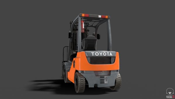 Forklift High-Poly 3D models
