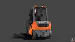 Forklift High-Poly 3D models
