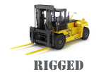Forklift Komatsu GX20 Rigged