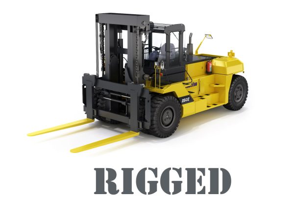 Forklift Komatsu GX20 Rigged