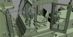 Forklift Komatsu GX20 Rigged