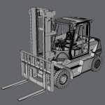Forklift Truck Hyundai 80D-9