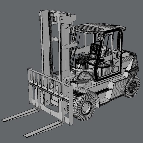 Forklift Truck Hyundai 80D-9