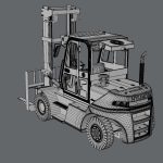 Forklift Truck Hyundai 80D-9