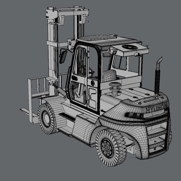 Forklift Truck Hyundai 80D-9