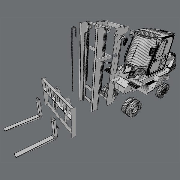 Forklift Truck Hyundai 80D-9