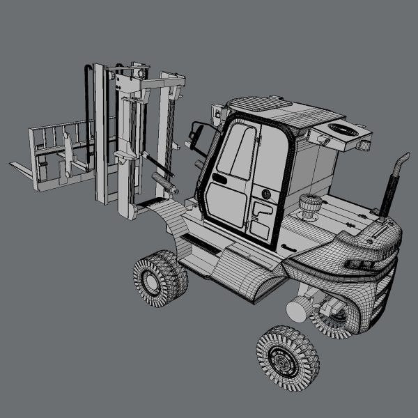 Forklift Truck Hyundai 80D-9