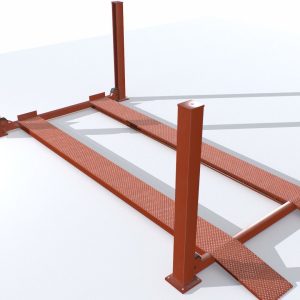 four-post-lift-3d-model-low-poly-obj-fbx